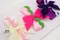 跳跳樂園蝴蝶結(Jumping Joy Series Bow)｜深紫色｜S型帶｜水藍色｜裝飾｜緞帶用途｜粉色｜織帶｜萬聖節