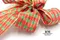 紅綠交織蝴蝶結 (W852/Red and Green Interwoven Butterfly Bow) ｜手作｜布置｜聖誕｜緞帶用途