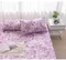 200織紗精梳棉三件式床包組(雙人)紫牡丹