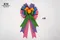 繽紛彩虹蝴蝶結 (Rainbow Bow)｜繽紛色｜慶典｜復活節｜裝飾｜緞帶王｜優雅｜髮飾