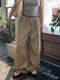 LINENNE－shirring wide pants (2color)