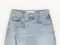 LINENNE－wrap skirt denim pants (light blue)：淺藍造型牛仔長褲