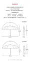 潑墨風拼接報紙📰黑膠晴雨兩用傘♥ 結單日:5/25