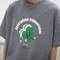 REPUTATION PRODUCTIONS® YOU LOOK GREAT Lucky clover Tee / D-TEE.SS - 幸運草人LOGO 短tee / 珊瑚灰