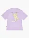 【22SS】 Nerdy 吊單槓熊熊短袖Tee(紫)
