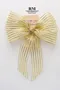 金箔之美蝴蝶結(W625/Elegance of Gold Foil Butterfly Bow) ｜手作｜布置｜金色｜緞帶用途