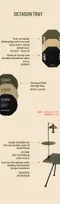 [ CARGO ] 燈架專用置物盤-黑色/沙色/軍綠│三色 燈架延伸配件 增加掛物 置物 空間 鋁合金 堅固耐用 (附EVA收納盒)
