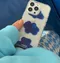 Byemypie－lazy bear：藍色的熊手機殼(更新至iPhone15