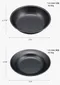［Captain Stag］鹿牌 黑碗 12cm｜UH-0058