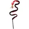 美國KONG 傳情蛇逗貓棒-紅色/咖啡色  貓玩具(CT45) 顏色隨機