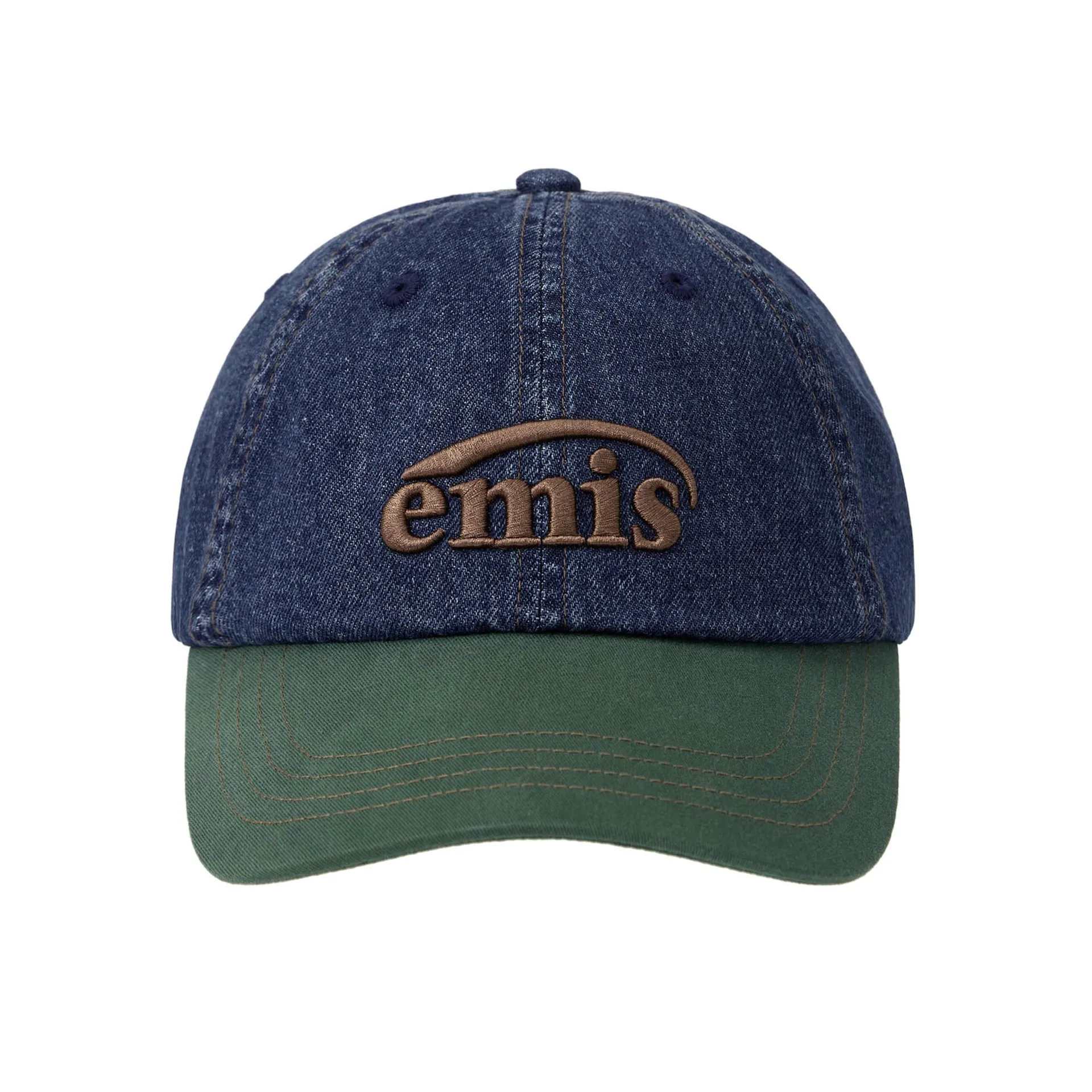 キャップ ^EMIS^ WASHED DENIM BALL CAPGRAYBLACK m1037_1334350 Emis Washed Denim Ball Cap-Gray/Black – Balilene