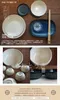 珍珠十草20.3cm湯皿-日本製