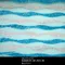 KC7265-55 波浪亮蔥藍色透感布料 一碼 (KC7265-55 Aqua Sheer with Silver/Blue Wavy Glitter Fabric)