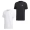 (男)【愛迪達ADIDAS】訓練短袖T恤-白 / 黑 GL2218 / GL2219