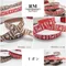 PR4051-15 仿麻款麋鹿聖誕印刷緞帶15MM  (PR4051-15 REINDEER PRINT RIBBON 15MM )
