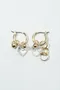 【🇯🇵日選物】GOLDY｜Shimmer Heart Charm Earrings（耳針/耳夾）