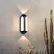 【鹿屋燈飾】DHJ-031-1 橢圓上下正面發光戶外壁燈｜LED 12W 3000K暖光｜戶外防水LED壁燈 玄關壁燈 露臺壁燈 門口壁燈 庭園壁燈