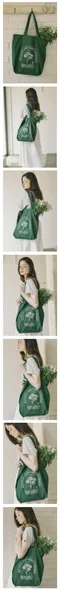 ourhope－Margaret Canvas Bag (3color)：莊園帆布布包