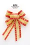 驚喜三色聖誕蝴蝶結 (W362/Surprise Tri-color Christmas Butterfly Bow) ｜手作｜布置｜聖誕｜緞帶用途