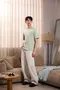 NIHOW made 布。完美短袖重磅TEE(薄荷綠)