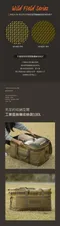 [ KZM ] 工業風裝備收納袋100L｜K22T3B06