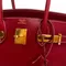 HERMÈS Vintage | 勃根地紅EP皮Birkin30cm 手提包