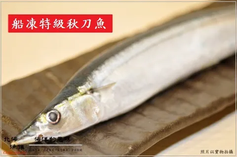 船凍特級秋刀魚(二入/250g-300g/包)【北海漁鋪】