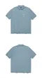【22SS】 mahagrid 線框Logo造型Polo衫（藍）