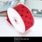 PR154-38 印刷點點風羅紋緞帶 羅紋點點 38mm  (PR154-38 Polka Dots Grosgrain Ribbon 38mm )