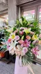 C1-24│高架花籃│新北市花店│蘆洲花店│開幕誌慶│敬輓│訂花│送花