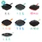 Le Creuset 鑄鐵鑄鐵方烤盤 26cm 黑／櫻桃紅／火焰橘／天空藍／馬賽藍／棕櫚綠／冷薄荷