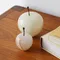 Marble Apple "White" Large