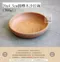 圓櫸木製沙拉碗(15cm/18cm/20cm/25cm)