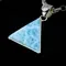 超光拉利瑪三角型925銀墜10.2g