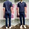 Folklore Classic 復古重磅日產藍染刺子錐型褲 Tapered Sashiko Indigo 劍道服 5.0