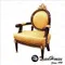 西班牙進口 古典傢俱 巴洛克風家具 MR-V古董主人椅 單人沙發 休閒椅 沙發