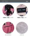 【HAPI+TAS】女孩小物折疊旅行袋(大)-黑色格紋