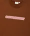 【24FW】Covernat 拚色LOGO大學TEE(褐)