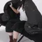 [ KZM ]  曲線柔舒睡袋-黑色  K26T3M01 保暖睡袋 露營睡袋 寢具
