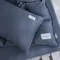 300織紗純淨天絲三件式床包組(霧霾藍-加大)