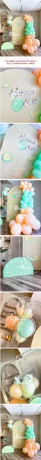 情境佈置：夏日哈密瓜派對情境背板套組 [DNB800007]