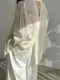 【預購】正韓 率性直紋後釦設計衫