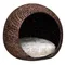Petpals 天然蒲草貓窩，睡窩【P0200】，由天然蒲草編織而成，附舒適的軟墊