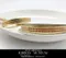 K1334-8 金蔥線條亮感緞帶9MM  (K1334-8 Metallic Stripes Ribbon 9MM)