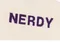 【21FW】 Nerdy 基本Logo針織上衣（白）