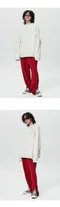【22FW】 2113 Studio 音符圖案休閒寬褲 (紅)