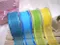 金邊雪紗織帶 38mm(1-4號色) (Gold-edged Organza Ribbon)