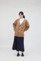 【22FW】韓國 簡約線條針織外套