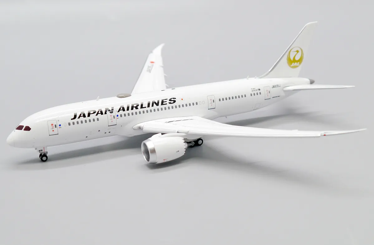 □希少非売品□JAL JCB プラチナ限定 ボーイング 787 1/200