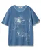 【25SS】Ulkin X Disney 水洗圖案短袖上衣(藍)